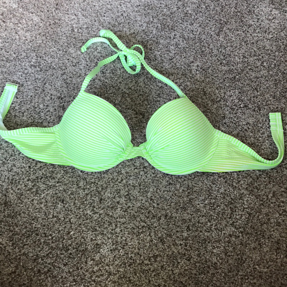Neon bikini top